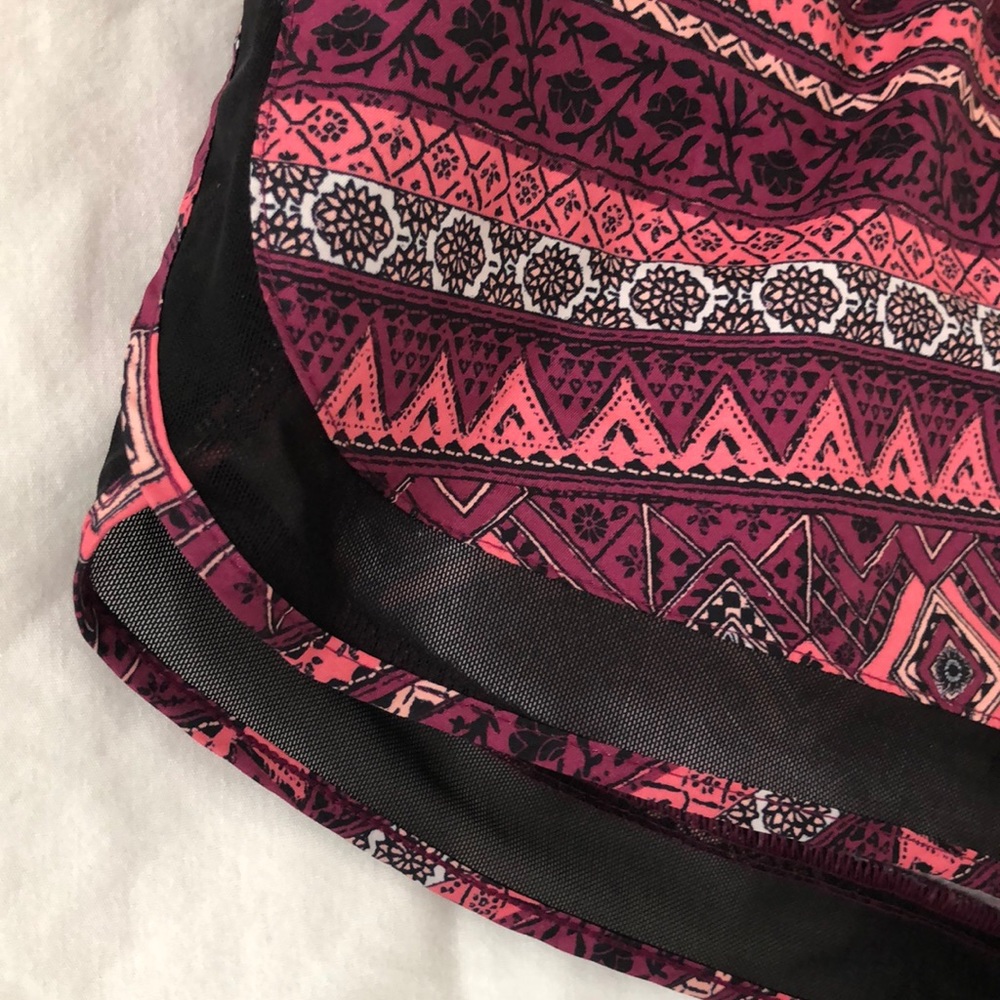 Patterned Athletic Shorts - Picture 2 of 5